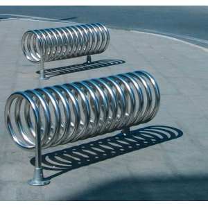 ESTACIONAMIENTO BICICLETAS ESPIRAL PARA 8 BICIS