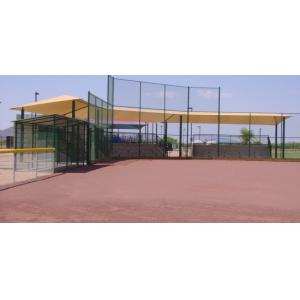 ESTRUCTURA TECHO PARA GRDAS BEISBALL